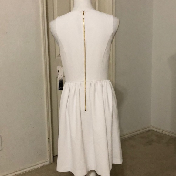 Kensie Sleeveless Crew-Neck Flared Dress - Picture 2 of 2